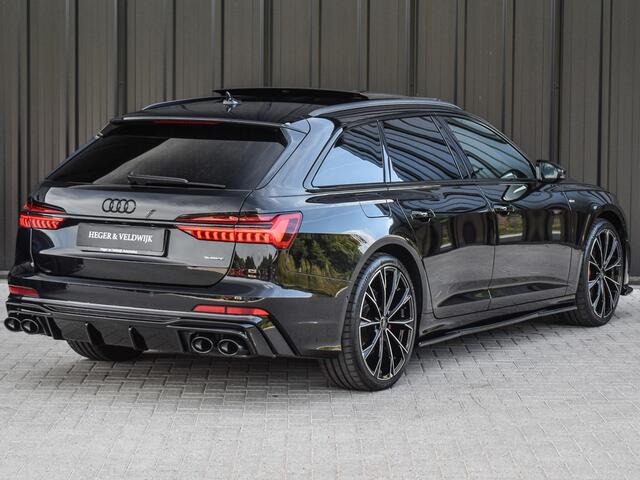 Audi A6 Avant 55 TFSI e QUATTRO S EDITION COMPETITION | PANORAMADAK | FULL STYLING PACK | ADAPTIVE CRUISE | 360 CAMERA | TREKHAAK | MEMORY SEATS | AMBIANCE INTERIEUR | BLIS | HEAD-UP | SOFT-CLOSE