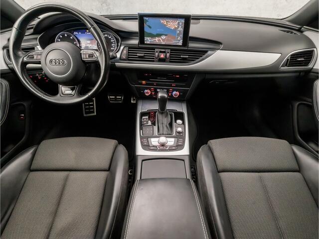 Audi A6 Limousine 1.8 TFSI S-Line Sport 191Pk Automaat (2X S-LINE, LOGISCH NAP, NAVIGATIE, CLIMATE, LEDER, XENON, SPORTSTOELEN, PARKEERSENSOREN, CRUISE, NIEUWE APK, NIEUWSTAAT)