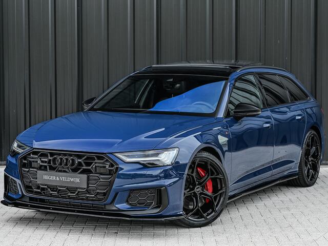 Audi A6 Avant 55 TFSI e QUATTRO S EDITION COMPETITION | PANORAMADAK | LED MATRIX | MEMORY SEATS | ADAPTIVE CRUISE | 360 CAMERA | BANG & OLUFSEN | TREKHAAK | AMBIANCE INTERIEUR | HEAD-UP | 4-ZONE CLIMATE