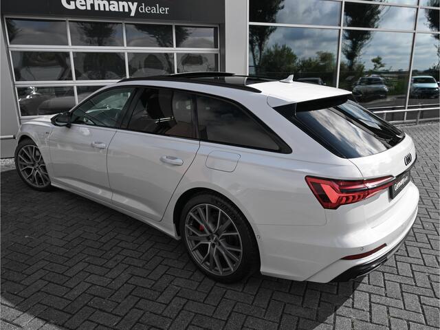 Audi A6 Avant 55TFSI E Hybride 367pk Quattro S Competition Pano Carbon Head-Up Massage+belucht. Matrix-HD Trekhaak VOL!