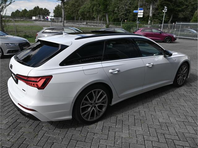 Audi A6 Avant 55TFSI E Hybride 367pk Quattro S Competition Pano Carbon Head-Up Massage+belucht. Matrix-HD Trekhaak VOL!