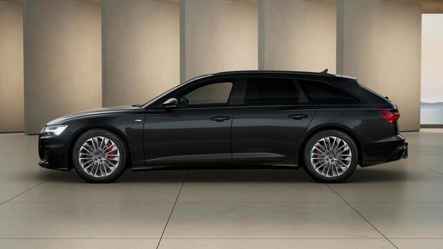 Audi A6 Avant 55 TFSI e quattro S edition Competition | Adaptieve vering | Trekhaak | Headup | HD Matrix | Memory | 360 Camera | Softclose |