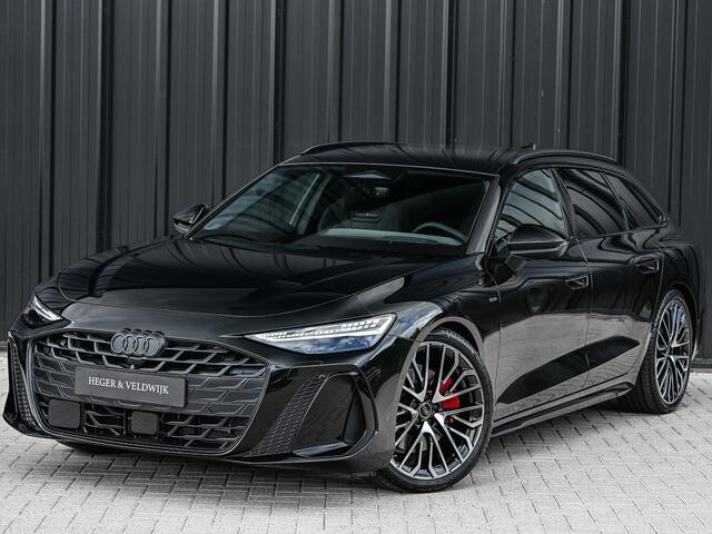 Audi A6 Avant 2.0 E-HYBRID QUATTRO S EDITION COMPETITION 270KW | PERFORMANCE S-SEATS | MIDNIGHT GREEN METALLIC | 3X S-LINE | ALCANTARA | HEAD-UP | VIRTUAL COCKPIT | 360 CAMERA | VIERWIELBESTURING | MASSAGE | B&O SOUND SYSTEM | ADAPTIVE CRUISE | PANORAMADAK | EL. 