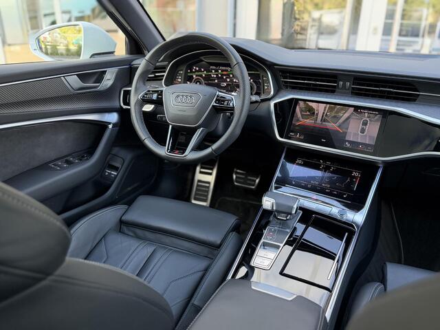 Audi A6 Avant 50 TFSI e quattro 299PK S edition |Pano|B&O|ACC|360Cam|Leer|HD Matrix|Sfeer|20"|Trekhaak|S-Line|Zwart-optiek
