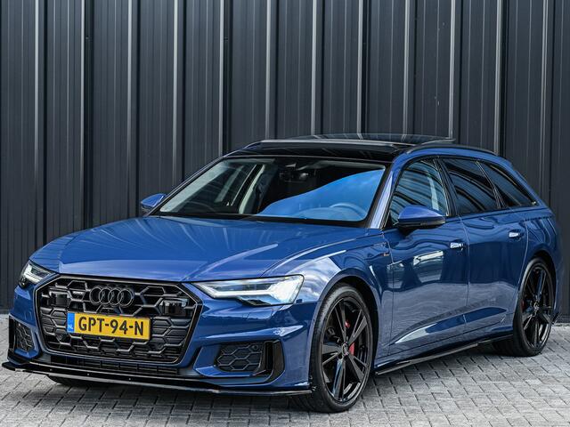 Audi A6 Avant 55 TFSI e quattro S EDITION COMPETITION | PANORAMADAK | 4-ZONE CLIMATE | LED-MATRIX | BLACK-OPTIC | LED-MATRIX | KEYLESS ENTREE | ADAPTIVE CRUISE | TREKHAAK | AMBIANCE INTERIEUR | MEMORY SEATS | 360 CAMERA | HEAD-UP DISPLAY | BANG&OLUFSEN |