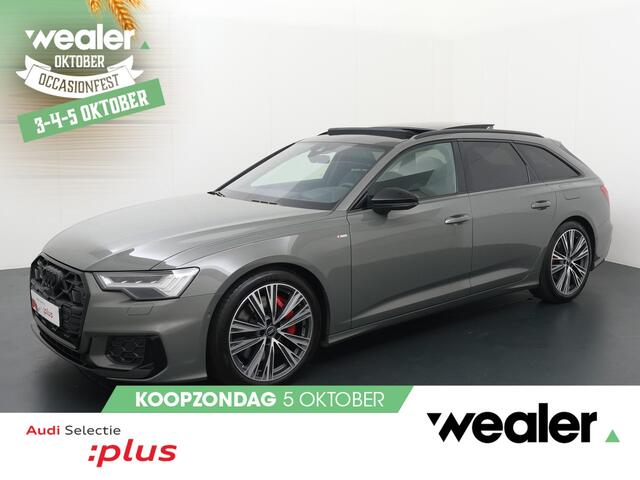 Audi A6 Avant 55 TFSI e quattro S edition Competition | 367 PK | SoH 91% | Trekhaak | Panoramadak | Head-up Display |