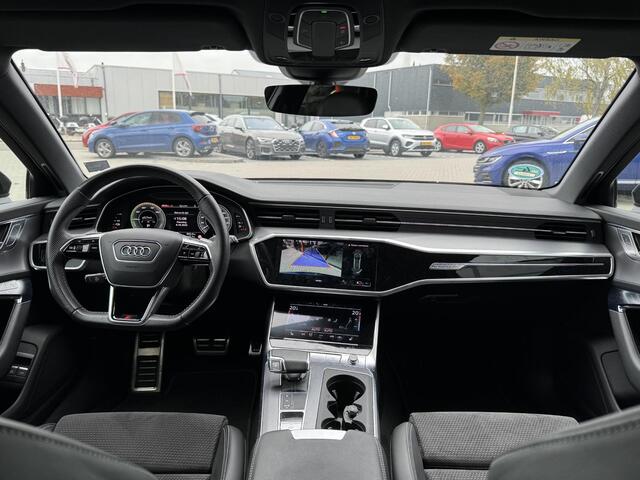 Audi A6 Avant 55 TFSi e 367 Pk quattro S-Line Competition | LED | Carplay | Adaptive Cruise | Stoel Verwarming | Elektrische Achterklep | Camera | Parkeersensoren | 20 Inch | 77.662 Km!