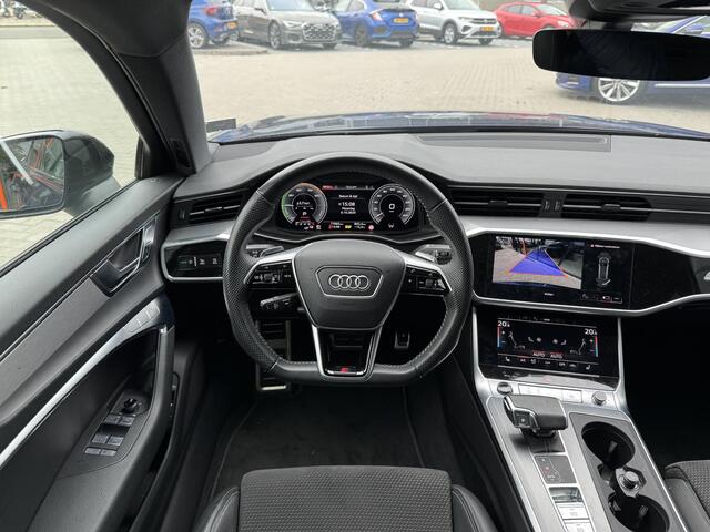 Audi A6 Avant 55 TFSi e 367 Pk quattro S-Line Competition | LED | Carplay | Adaptive Cruise | Stoel Verwarming | Elektrische Achterklep | Camera | Parkeersensoren | 20 Inch | 77.662 Km!