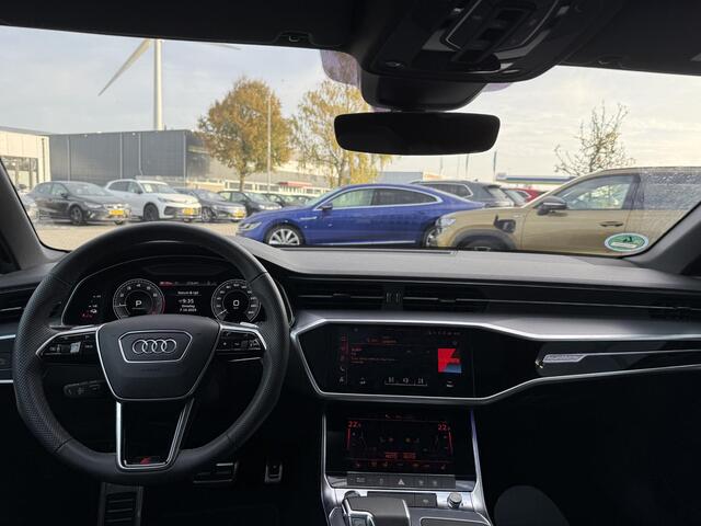 Audi A6 Avant 50 TFSi e 299 Pk Automaat quattro S edition | B&O Audio | 360° Camera | Panoramadak | Trekhaak | Stoel Verwarming | Full-LED | Carplay | 21 Inch | 16.915 Km
