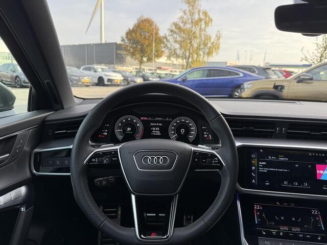 Audi A6 Avant 50 TFSi e 299 Pk Automaat quattro S edition | B&O Audio | 360° Camera | Panoramadak | Trekhaak | Stoel Verwarming | Full-LED | Carplay | 21 Inch | 16.915 Km