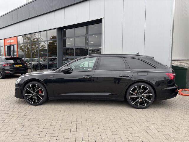 Audi A6 Avant 55 TFSi e 367 Pk quattro S-Line Competition Automaat | 360° Camera | Trekhaak | Panoramadak | Carplay | Full LED | Head Up | Stoel Verwarming | 21 Inch | 15.354 Km!!