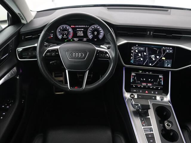 Audi A6 55 TFSI e quattro Competition | Panoramadak | Trekhaak | Leder | Stoelverwarming | Memory | Adaptive cruise | Carplay | Sfeerverlichting | Navigatie | Virtual Cockpit | Matrix LED | PHEV | Plug In
