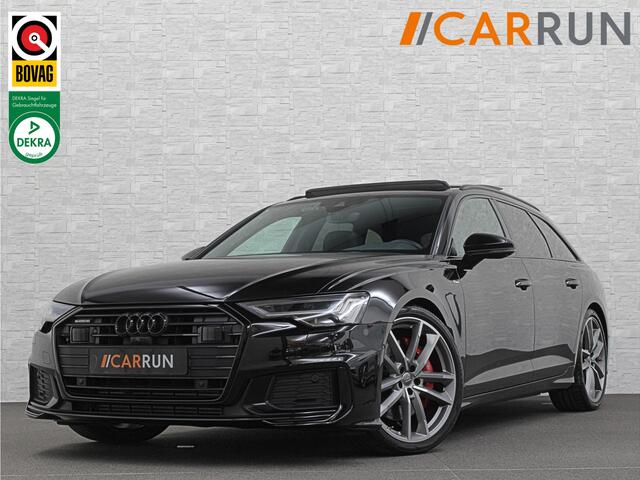 Audi A6 Avant 3.0 V6 340PK S-Line | Luchtvering | ACC | B&O | Panorama | 360 Camera | Matrix-LED | Trekhaak | RS-Leder | Standkachel | 4-Zone Clima | 21'' | Stoelverwarming V+A | Carplay | Lane & Side Assist | Virtual-Cockpit | Draadloos Laden.
