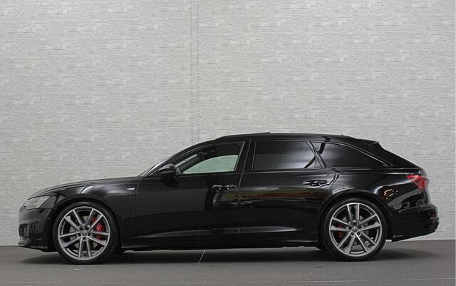 Audi A6 Avant 3.0 V6 340PK S-Line | Luchtvering | ACC | B&O | Panorama | 360 Camera | Matrix-LED | Trekhaak | RS-Leder | Standkachel | 4-Zone Clima | 21'' | Stoelverwarming V+A | Carplay | Lane & Side Assist | Virtual-Cockpit | Draadloos Laden.