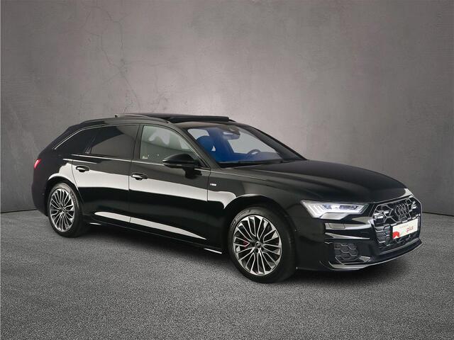 Audi A6 Avant 55 TFSI e quattro Pro Line S Competition | Trekhaak | Pano | Headup | Adaptieve demping | 360 Camera | Keyless entry |