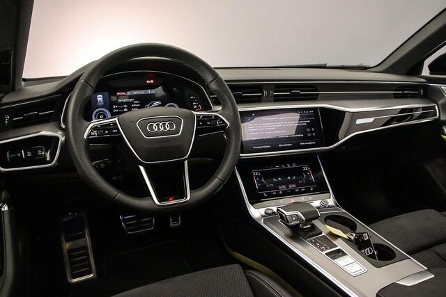 Audi A6 Avant 55 TFSI e quattro Pro Line S Competition | Trekhaak | Pano | Headup | Adaptieve demping | 360 Camera | Keyless entry |