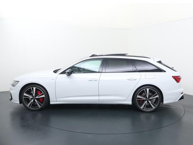 Audi A6 Avant 55 TFSI e quattro Pro Line S Competition | 367 PK | SoH 95% | Wegklapbare trekhaak | Head-up display | Panoramadak | Surround view camera | Stoelverwarming |