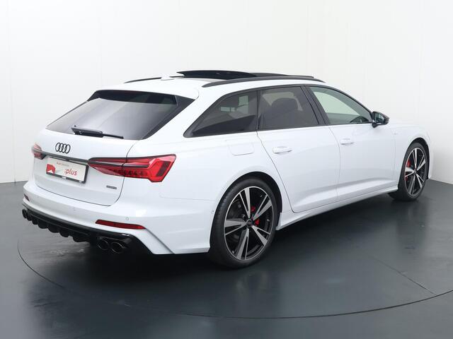 Audi A6 Avant 55 TFSI e quattro Pro Line S Competition | 367 PK | SoH 95% | Wegklapbare trekhaak | Head-up display | Panoramadak | Surround view camera | Stoelverwarming |