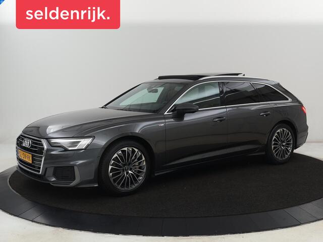 Audi A6 50 TFSIe quattro S edition | Panoramadak | Adaptive cruise | Nappaleder | Stoel & stuurverwarming | Camera | Trekhaak | Keyless | Adaptief onderstel | Carplay | Navigatie | Matrix LED | Getint glas | PHEV | Plug In