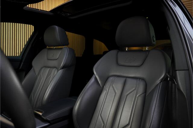 Audi A6 Avant 50TFSIe/ 299pk Quattro S-Line Blackstyle|2022|Panoramadak|Leer|Trekhaak|21"Blackstyle|B&O|LED|ACC|el.achterklep|Carplay