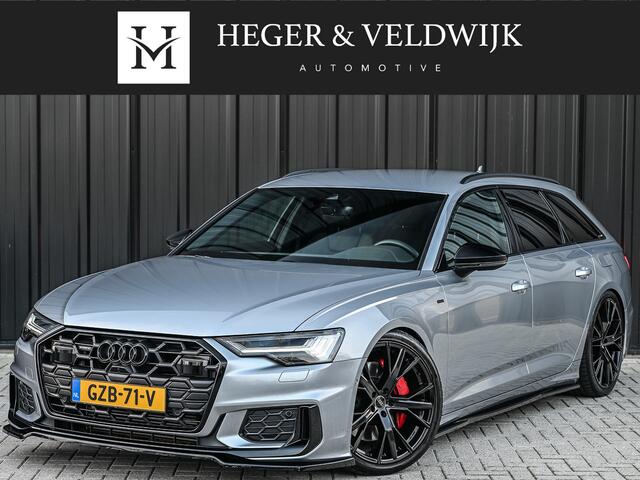 Audi A6 Avant 55 TFSI e Quattro Pro Line S Competition · Ambiance interieur · Verlaagd · Led matrix · 4 Zone climate · 21 inch · Dab+ · Adaptive cruise · Trekhaak · Black optic
