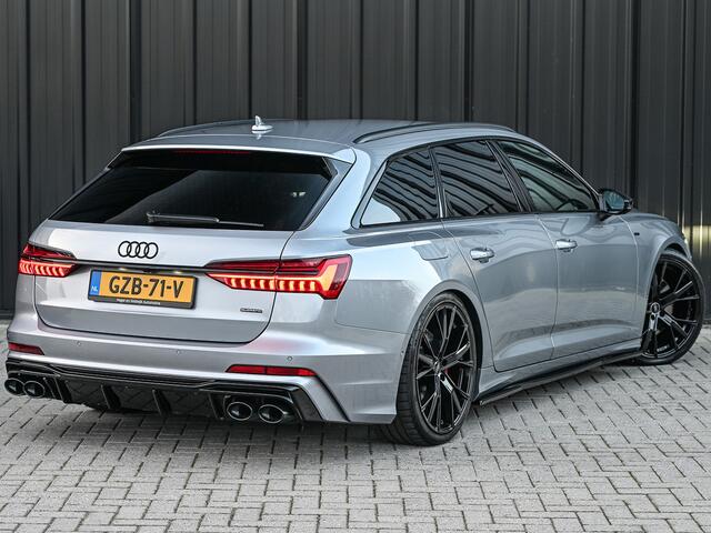Audi A6 Avant 55 TFSI e Quattro Pro Line S Competition · Ambiance interieur · Verlaagd · Led matrix · 4 Zone climate · 21 inch · Dab+ · Adaptive cruise · Trekhaak · Black optic