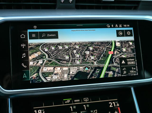 Audi A6 Avant 55 TFSI e Quattro Pro Line S Competition · Ambiance interieur · Verlaagd · Led matrix · 4 Zone climate · 21 inch · Dab+ · Adaptive cruise · Trekhaak · Black optic