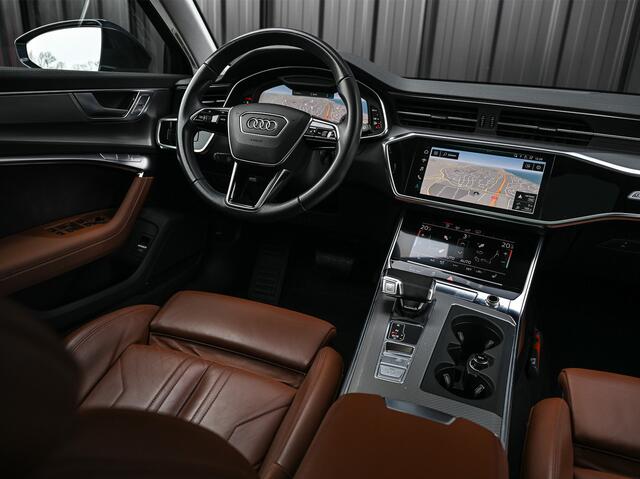 Audi A6 Avant 45 TFSI · Virtual Cockpit · Panoramadak · Led matrix · Ambiance interieur · Memory Seats · 360 Camera · Keyless · B&O Sound · Stoelverwarming · Leder