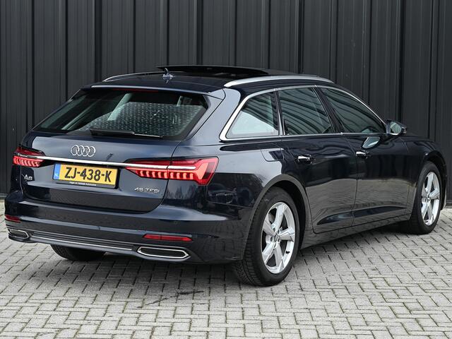 Audi A6 Avant 45 TFSI · Virtual Cockpit · Panoramadak · Led matrix · Ambiance interieur · Memory Seats · 360 Camera · Keyless · B&O Sound · Stoelverwarming · Leder