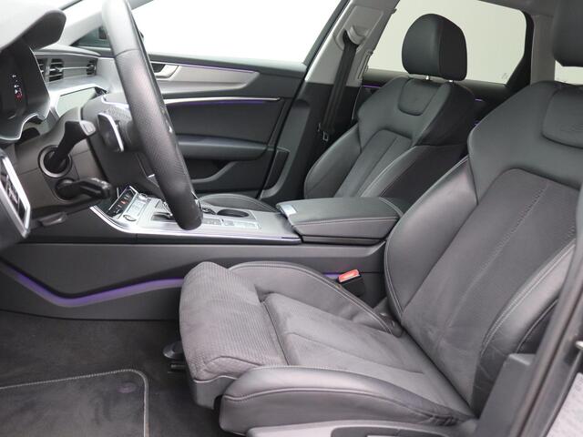 Audi A6 Avant 55 TFSI-e S edition 367PK S-Tronic Adpatieve Cruise Controle, Matrix LED verlichting, Navi, Clima, Keyless, Stoel-stuurverwarming, 19" LM Velgen