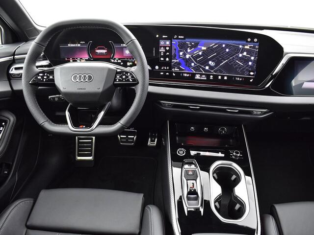 Audi A6 Limousine 2.0 e-hybrid quattro S Edition 299 PK · Elektrisch verstelbare stoelen · Tech plus · 20" LM Velgen · S-interieur sportstoelen zwart leder