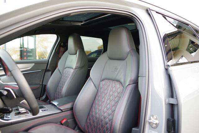 Audi A6 Avant 55 TFSI e 367 PK Quattro Pro Line S-Line Competition, Nardo-Grijs, RS-Sportstoelen, Trekhaak, Panoramadak, B&O Sound