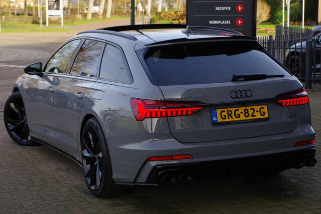 Audi A6 Avant 55 TFSI e 367 PK Quattro Pro Line S-Line Competition, Nardo-Grijs, RS-Sportstoelen, Trekhaak, Panoramadak, B&O Sound