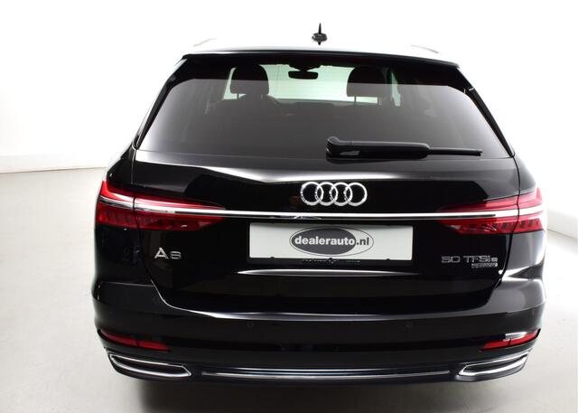 Audi A6 Avant Audi A6 Avant 50 TFSI e quattro Advanced-300pk Dealer O.H. PHEV 19"- Cruise | Half Lederen Sportstoelen Verwarmd | Apple Carplay | Keyless | Virtual | Navigatie | DAB |