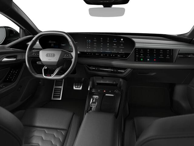 Audi A6 Sportback e-tron S edition 286 PK · Privacy glas · Remzadels rood · Sportstoel leder zwart