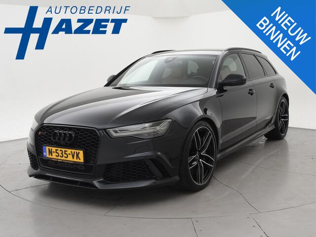 Audi A6 RS6 4.0 TFSI V8 605 PK PERFORMANCE | KERAMISCH | B&O | AUDI EXCLUSIVE LEDER | CARBON | 21 INCH | 360 CAMERA