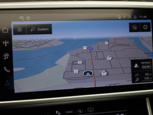 Audi A6 Limousine 50 TFSIe 220kW/299PK quattro S Line · 360°Camera + Parkeersensoren · Panoramadak · Trekhaak · Garantie t/m 14-04-2029 of 100000km.