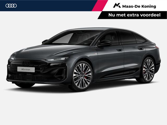 Audi A6 Sportback e-tron S edition 286 PK · Sportstoelen leder zwart · Exterieurpakket zwart · Privacy glas