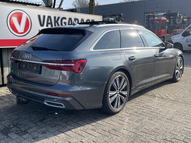 Audi A6 Avant 55 TFSI e quattro Pro Line S Competition 20"/Panoramadak/Trekhaak/RS stoelen leder + memory/B&O audio/Stoel + stuurverwarming/Adaptieve cruise/Keyless/Camera/Matrix LED