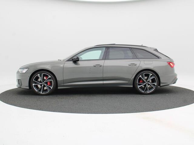 Audi A6 Avant 55 TFSi e 367 Pk quattro S-Line Competition | Panoramadak | Leder | Trekhaak | 21 Inch | Head-Up | Softclose | 360 Camera | Stuur- / Stoelverwarming | 19.268 Km!!