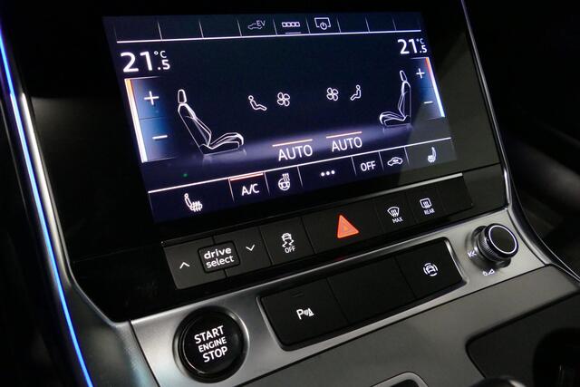 Audi A6 Avant 55 TFSI e quattro Competition / S Line / RS6 look Diffuser / Maxton Design Bodykit V.2 / HD Matrix LED-koplampen / Ambienteverlichting / Stuurwiel- & stoelverwarming / 21'' LMV / Apple Carplay - Android Auto / Trekhaak (zwenkbaar) / Elektr. bedienba