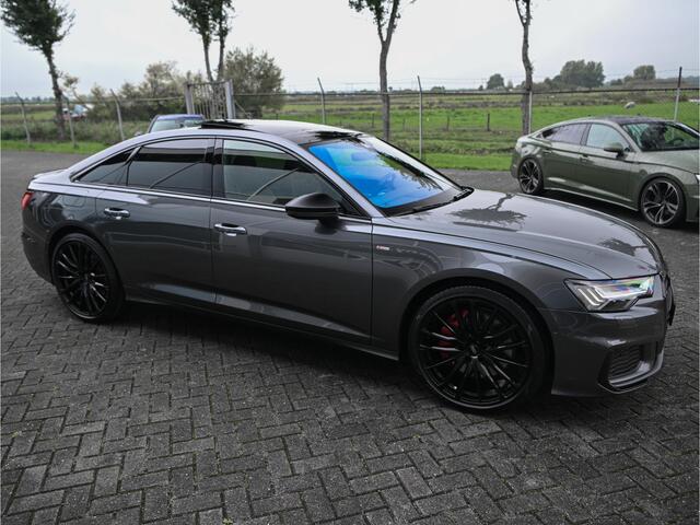 Audi A6 Limousine 55TFSI E 367pk Quattro Competition Pano RS-Zetels ACC Camera M-Led Aut.Trekhaak Keyless Zetels+Memo