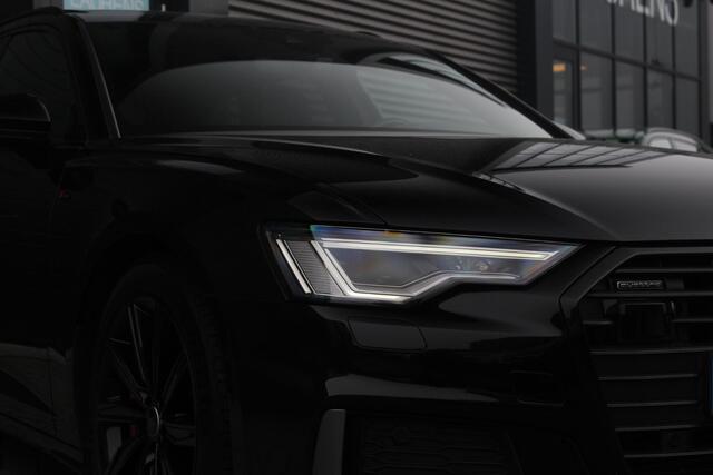 Audi A6 Avant 55 TFSI e quattro Competition S-line | Pano | Zwart | ACC | Keyless | Stoelverwarming