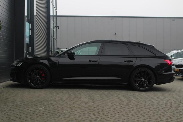Audi A6 Avant 55 TFSI e quattro Competition S-line | Pano | Zwart | ACC | Keyless | Stoelverwarming