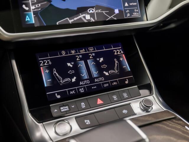Audi A6 45 TFSI quattro S-Line Sport 245Pk Automaat (SCHUIFDAK, APPLE CARPLAY, NAPPA LEDER, SPORTZETELS, 360 CAMERA, ADAPTIVE CRIUSE, MEMORY SEATS, STOELVERWARMING, NIEUWSTAAT)