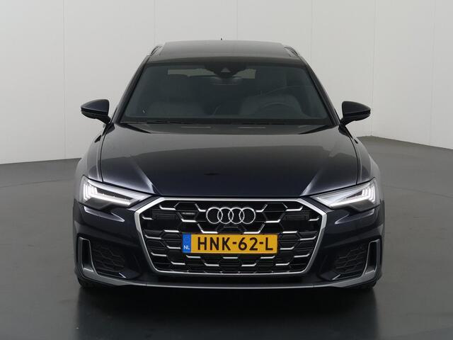 Audi A6 Avant 55 TFSI e quattro S edition Competition | Magnetic Ride | Trekhaak | Stuur/Stoelverwarming | Panoramadak | Ele.verstelbare stoelen/Links met memory | Akoestisch glas | Glans Pakket | B&O Audio | Standkachel | Softclose | Camera |