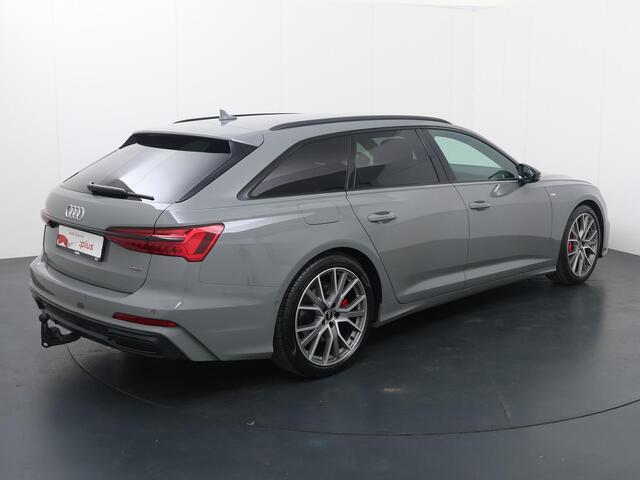 Audi A6 Avant 55 TFSI e quattro S edition Competition | 367 PK | SoH 85% | Trekhaak | Adaptive cruise control | Climate control | Virtual pedal achterklep | 20" LM velgen |