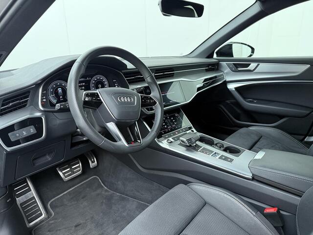 Audi A6 Avant 55 TFSI e quattro S edition Competition | 367 PK | SoH 85% | Trekhaak | Adaptive cruise control | Climate control | Virtual pedal achterklep | 20" LM velgen |