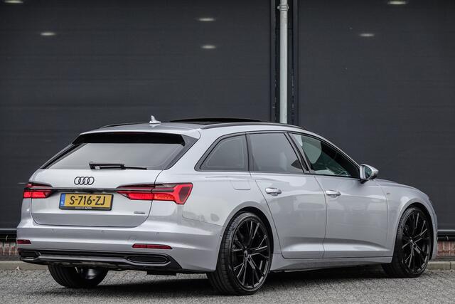 Audi A6 Avant 45Tfsi 245Pk Aut. | Quattro | S-Line | Panoramadak | 360° Camera | Bang & Olufsen | Leder | 21'' | Floret Zilver