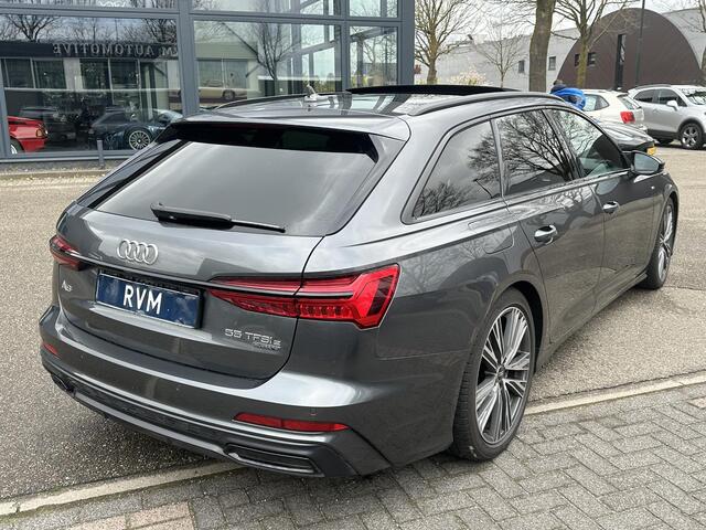 Audi A6 Avant 55 TFSI e quattro Pro Line S Competition S LINE VAN: 46.900,- VOOR 42.877,- UW LENTEVOORDEEL: 4.023,- | B&O audio | ELECTR stoelen+ geheugen | 360camera | adaptive cruise | stoelen en achterbank verwarming | panoramadak